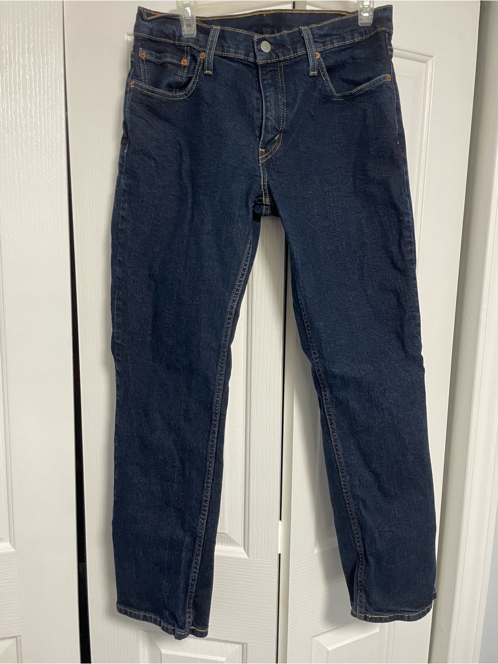 Levi Strauss Straight Dark Jeans - Men’s - W32 L30